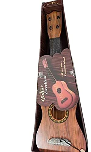 Guitar Toy for Kids with Adjustable Turning knobs & Musical Ability ( Brown )