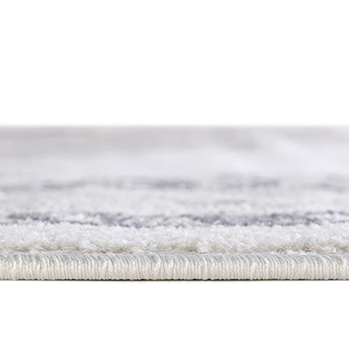 Tapete Oval Merakli 122 x 183 cm Ivory/Black miniatura 4