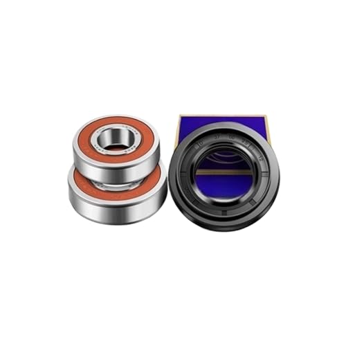 For Drum Washing Machine Water Seali37*66*9.5*12j+bearings 2 PCsi6205 6206jOil Seal Sealing Ring Parts