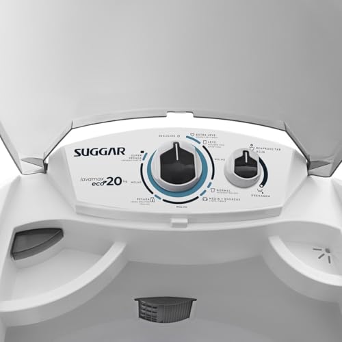 SUGGAR LAVADORA DE ROUPAS LAVAMAX ECO 20KG 110V BRANCA LE2001BR #5
