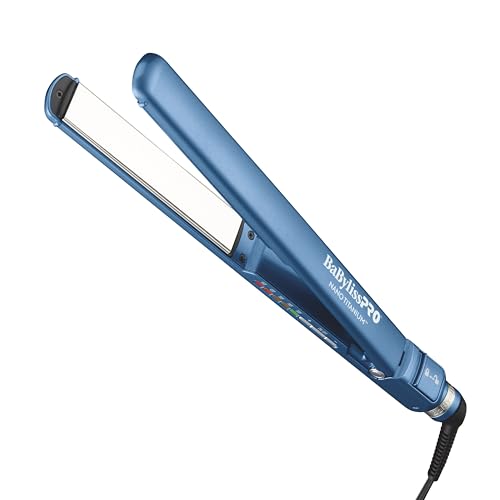 Image of BabylissPRO Nano Titanium Digital Ultra-Thin Hair Straightener