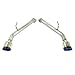 REMARK 304 Stainless Axleback Exhaust, Burnt Double Wall Tips : 2014+ Infiniti Q50 (Burnt Double Wall)