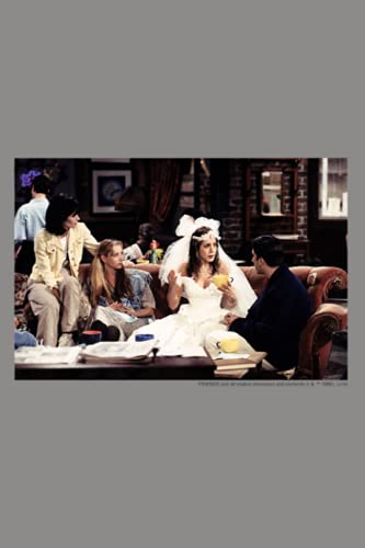 Friends Phoebe Monica Rachel Wedding Gown Photos: Notebook Planner - 6x9 inch Daily Planner Journal, To Do List Notebook, Daily Organizer, 114 Pages