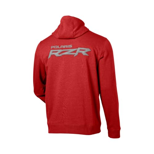 Polaris Off Road Mens RZR Logo Full Zip Hoodie2