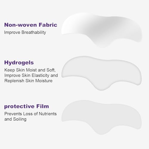 LOPHE 10 PCS Forehead Wrinkle Patches,Reusable line remover patches Smoothing Facial Anti-wrinkle Patches - Image 4