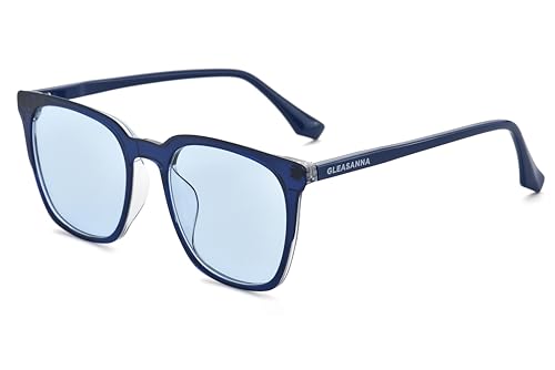 Image of 99.9% Blue Light Blocking Glasses For Men Women Anti-Fatigue Computer Gaming Sleep Glasses Reduce Eye Strain