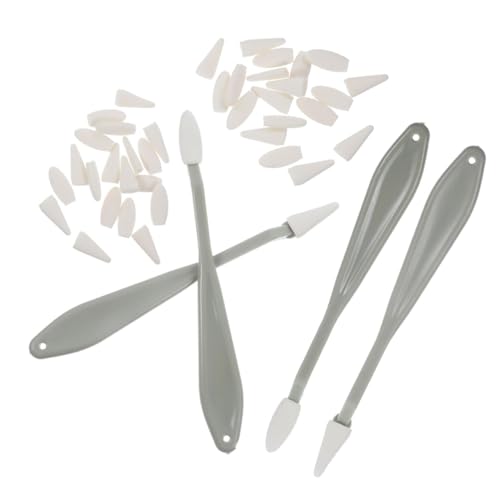 SEWACC Set of 2 Sketch Drawing Tools Erase Blending Stump Sponge Sketch Sharpener for Art Sponge Correction