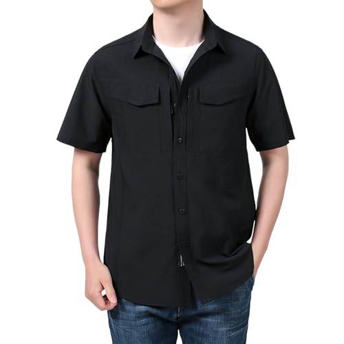 Chemise d'extérieur pour homme pour la randonnée le voyage et le camping