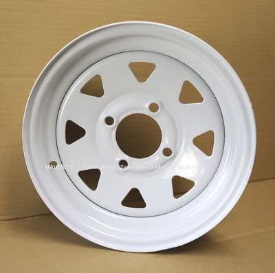 C59 12x4.00B 4穴 ホワイト スチールホイール 12インチ 4本 Amazon | 12P4 12インチ スチールホイール ホワイトペイント 4穴 PCD