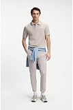 BOSS Męska koszulka polo, Open Grey 070, XL