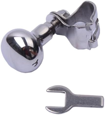 Universal 316 Stainless Steel Steering Wheel Spinner Marine Boat Handle Turning Power Knob Compatible With Marine Boat Yacht