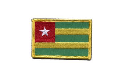 Aufnäher Patch Flagge Togo - 8 x 6 cm
