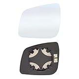 Spiegelglas Konvex beheizbar mit Grundplatte