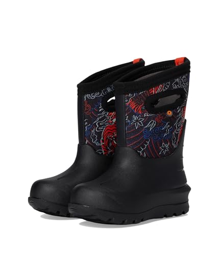 BOGS Unisex-Child Neo-Classic Tiger (Toddler/Little Big Kid) Rain Boot