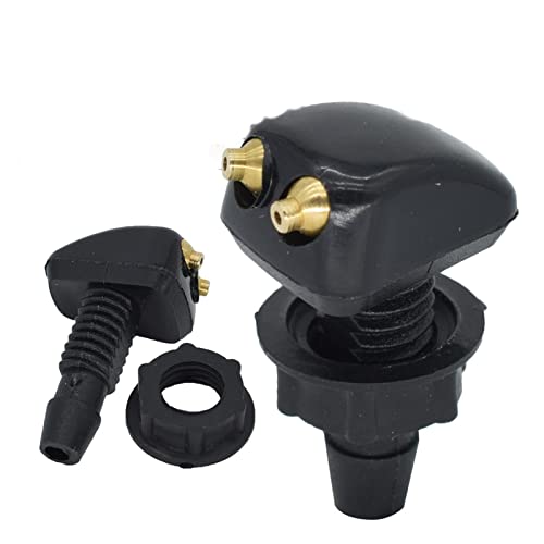 Boquilla limpiaparabrisas universal rociador salida de agua delantero para Mazda 2x