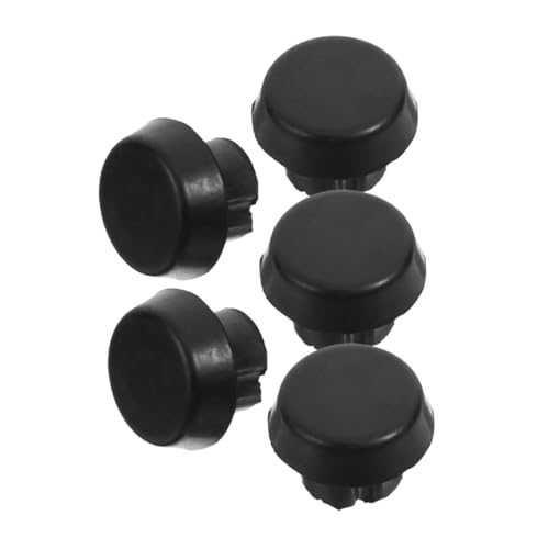 balacoo 5 Pcs Billiard End Caps Durable Abs Repairing Parts for Pool Equipment Easy Installation End Stoppers Reliable Accessories for Competitive Matches and Daily Practice