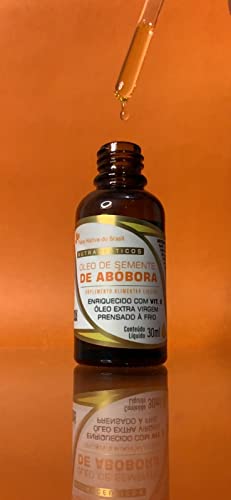 Óleo de Semente de Abóbora em Gotas 30ml - Flora nativa