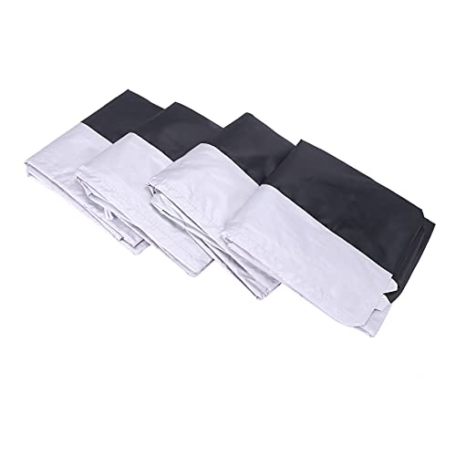 Generisch IMCCZONY 4Pcs De Stockage De Couverture De Pneu De Secours De Voiture Pneu De Voiture Portent Polyester De Fourre-Tout Pour des Couvertures De Protection De Roue De Voitures 4 Saisons