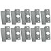 NRPBB94545-630 4.5 x 4.5 in. Stainless Steel Hinge with Non Removable pin - Stainless Steel - 4.5in. x 4.5in.