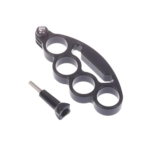 Anneau poignée ABS support de selfie ergonomique pour caméra portable Canon noir