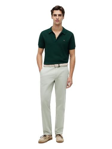Image of Tommy Hilfiger Men's Stretch Cotton Chino Pants in Custom Fit