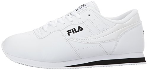 Fila Women's Machu Walking Shoe, White/White/Black, 9.5 B Us #TOP7