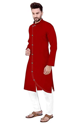 Image of trustous Men's Cotton Kurta Set