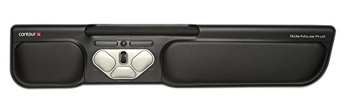 Contour Design Rollermouse Pro3 - Wired Ergonomic Mouse For Laptop And Desktop Computer Use - Reach-Free Ambidextrous Computer Mouse - Mac & Pc Compatible #TOP3