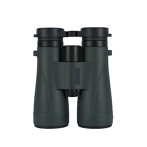 Binoculares Profesionales con Lente ED 10X50/12X50, Alta reflectividad, SMC Bak4, Baja dispersión para Caza.