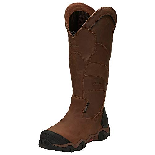 Chippewa Snake Boot Cross Terrain Nano Comp Toe Brown