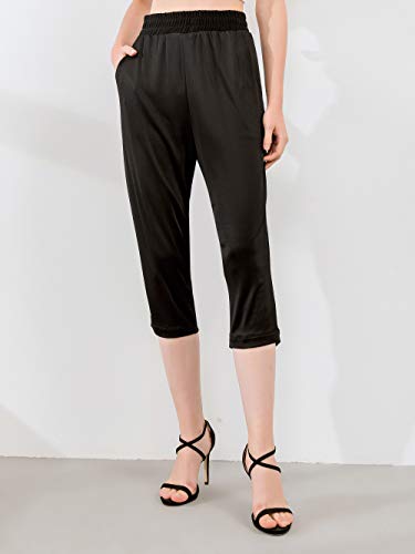 Alexander Silk Women's Pure Mulberry Silk Harem Pants3