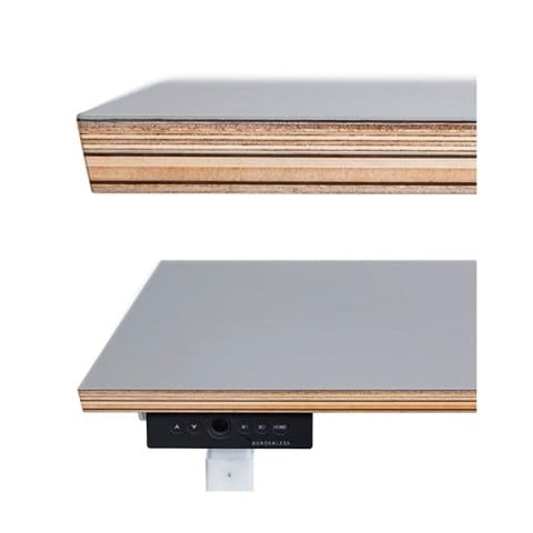 Amazon | BORDERLESS オフィスデスク 昇降デスク 完成品 組立不要 FeEL