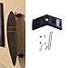 REElua Wall Mounted Vertical Skateboard Rack Space Saving Skateboard Storage Holder Snowboard Stand for Wall Garage Bedroom Hanger