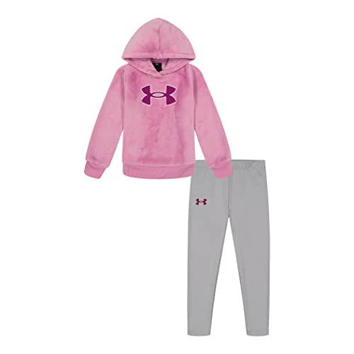 Image of Under Armour Girls' 2-piece Sweatshirt and Leggings Outfit Set