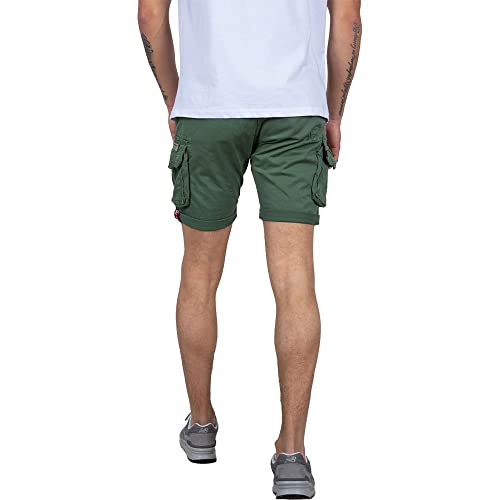 Alpha Industries Herren Crew Short Für Cargos, Vintage Green, 32 EU – Ansicht 2