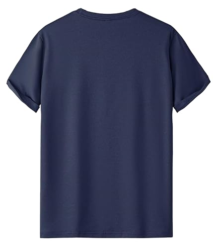 Image of JUGULAR Men's Half Sleeve Cotton Printed Combo Tshirt (Pack of 2)