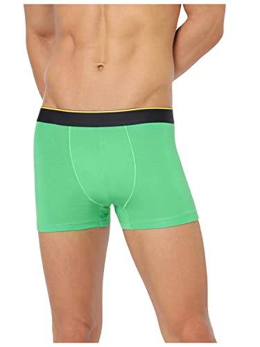 Image of Bummer Men's Modal Trunks (Pack of 1) (TRMD01L Midori Dark Green L)