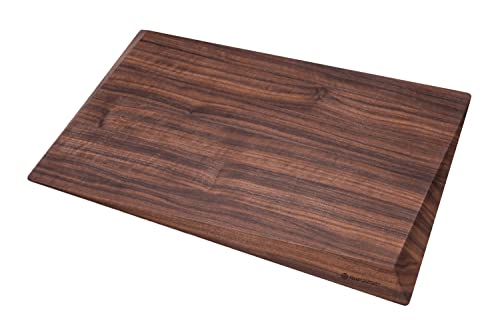 FELIX SOLINGEN 809340 Schneidbrett 3D - Schneidunterlage aus amerikanischer Walnuss - 40 x 28 cm x 2,5 cm - MADE IN GERMANY Cover