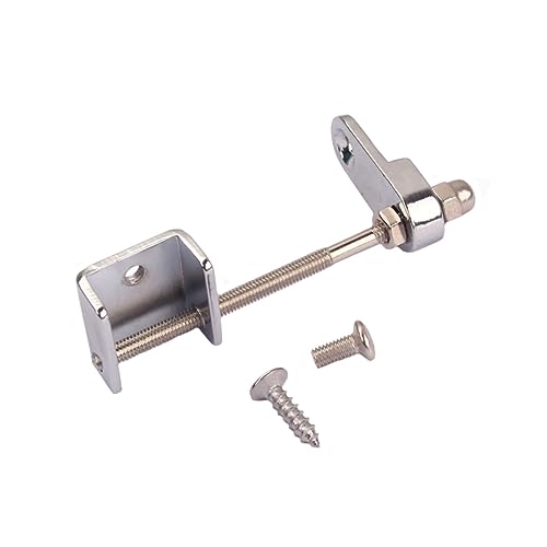 SOESFOUFU 1 Set Mandolin Bracket Screws for Pickguard Mounting Scratch Plate Bracket Holder Aluminum Anodized Easy to Install