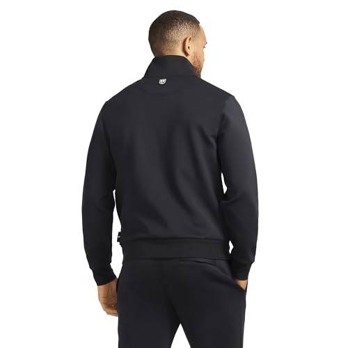 Image of Messi Men's Lifestyle Track Jacket, Zip-up Outerwear for Adults | Comfortable Fit