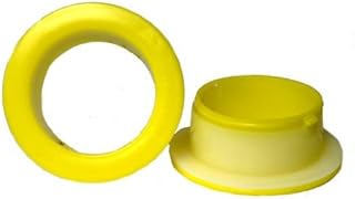 PSBM Hand Saver Stretch Wrap Film Handle, Yellow, 4 Pack, Designed for 3 Inch Core Stretch Wrap