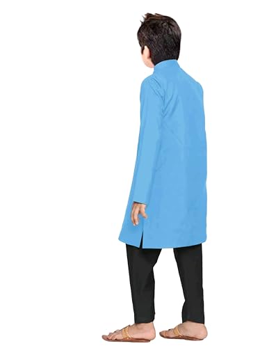 Image of Trustous Elegant Ethnic Wear Boys's Cotton Kurta Pyjama Sets