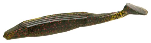 Zoom Bait Swimmin Super Fluke Bait-Pack of 5 (Watermelon Red, 5-Inch)