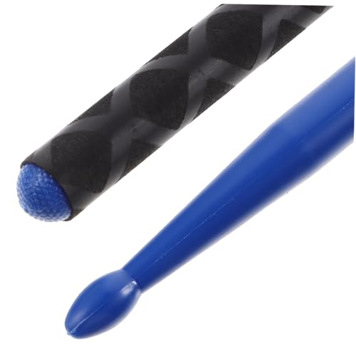 Baquetas Nylon 5A con Mango Antideslizante Azul 3 Pares miniatura 4