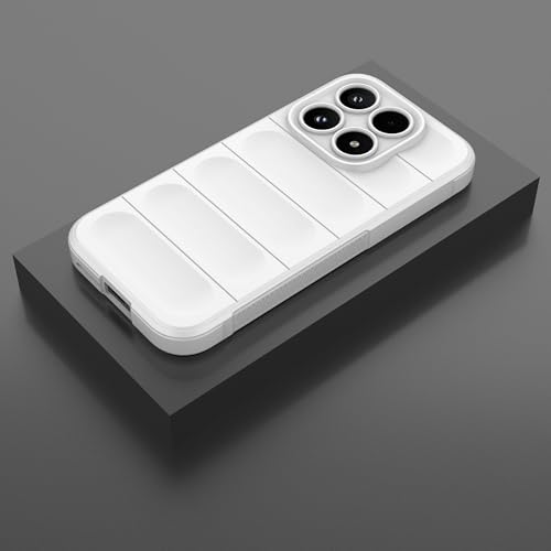 Image of for Xiaomi 17 Case Anti-Drop Soft TPU Rugged Phone Back Cover - White