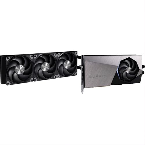 GeForce RTX 5090 SUPRIM Liquid SOC Hybrid Liquid Cooled GPU - Scheda video - Immagine 3