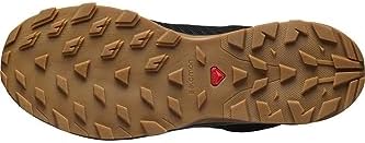 Salomon Outbound Prism Gore-TEX Hiking Boots for Men, Black/Black/Gum1a, 12 | Image 2