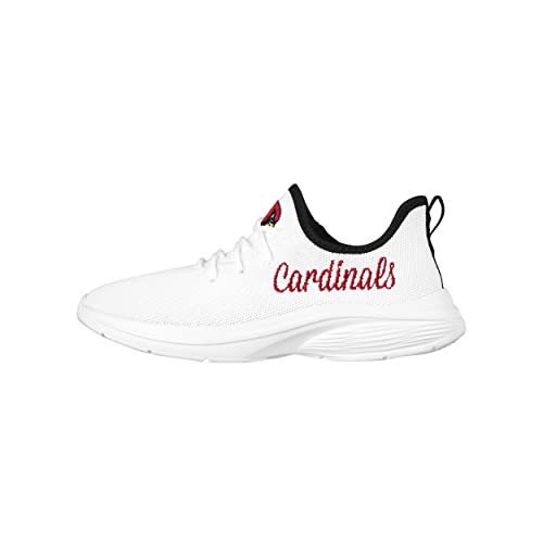 Image of FOCO NFL Womens NFL Team Logo White Athletic Shoes Sneakers