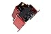 A-Team Performance - E-Core Ignition Coil Remote Billet Aluminum Male - E-Coil 50,000 Volts Red