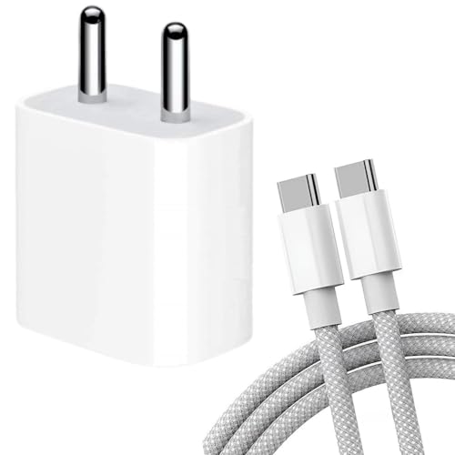 Image of Original 20W Adapter with Cable Compatible with iPhone 16 Plus Pro Pro MaxiPhone 15 Plus Pro Pro Max with SIX Months Replacement Warranty